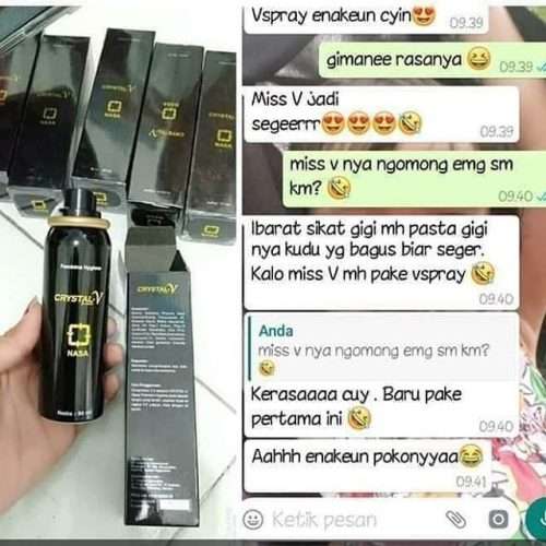 Testi Crystal V Spray Nasa 1