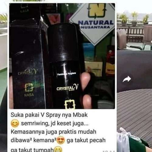 Testi Crystal V Spray Nasa 2