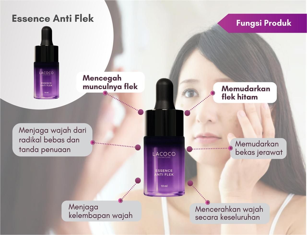 Manfaat Lacoco Dark Spot Essence