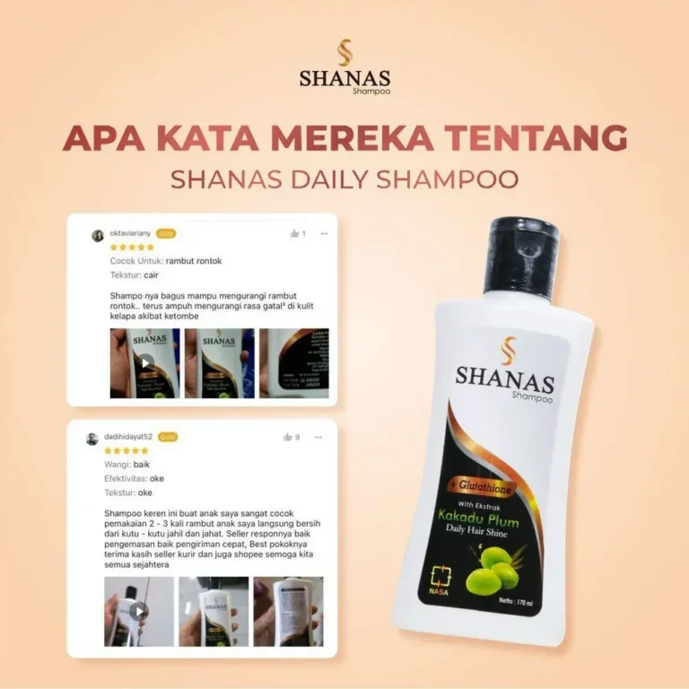 Testimoni Shanas Shampoo Nasa