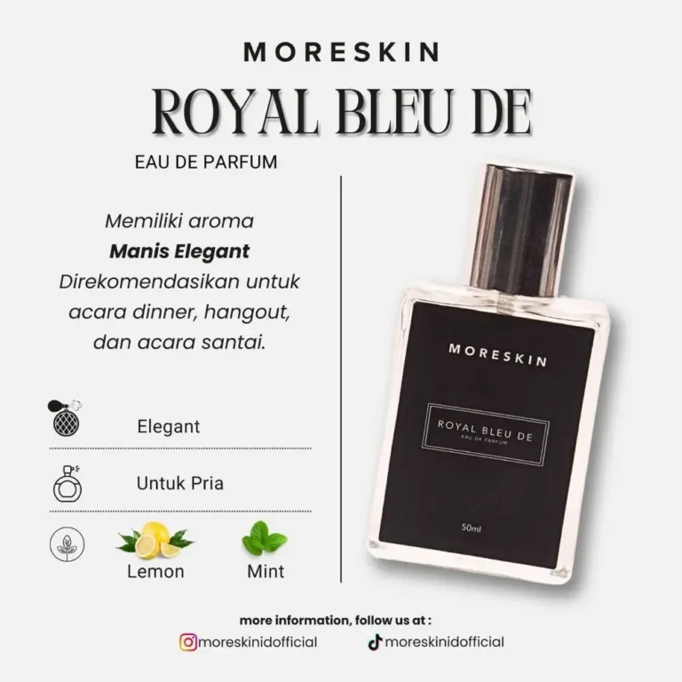 Moreskin Parfum Royal Bleu De