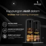 Kandungan Shanas Hair Coloring Shampoo