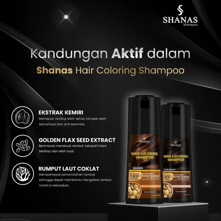 Kandungan Shanas Hair Coloring Shampoo