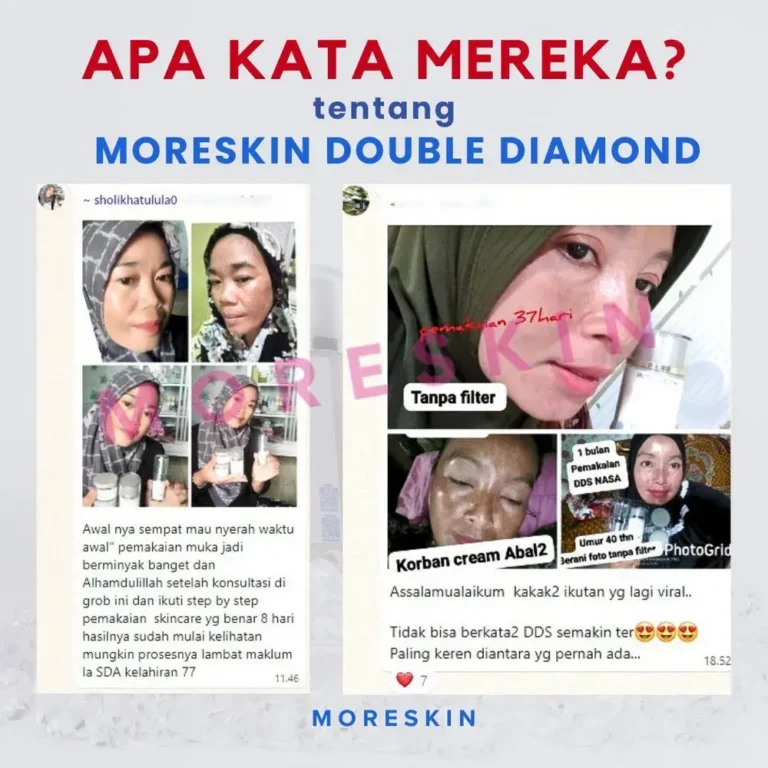 Testimoni Moreskin Double Diamond Skin 1