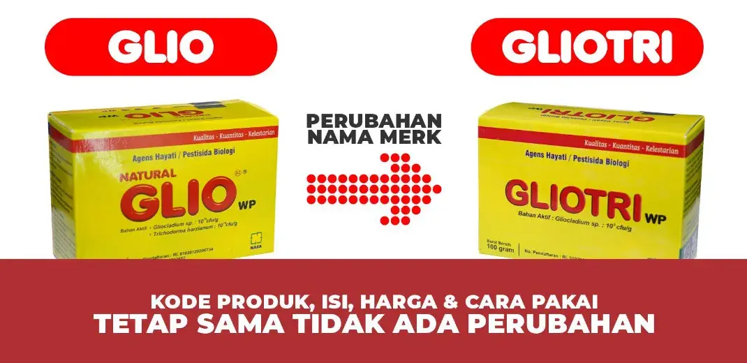 Perubahan Merk GLIO WP