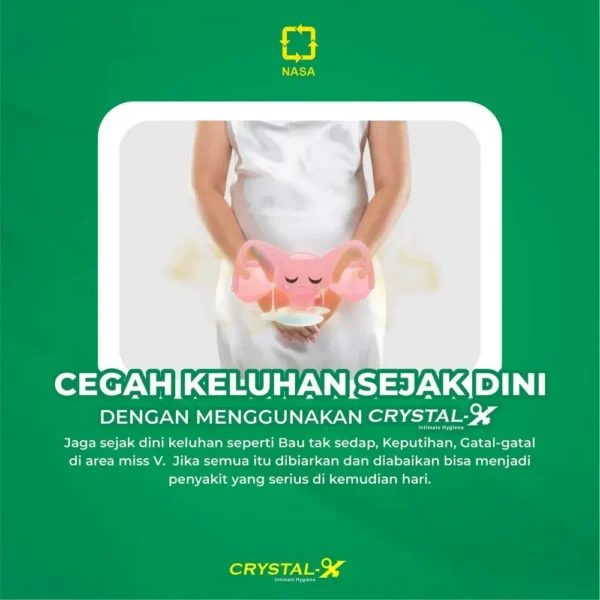 Crystal X Cegah Keluhan