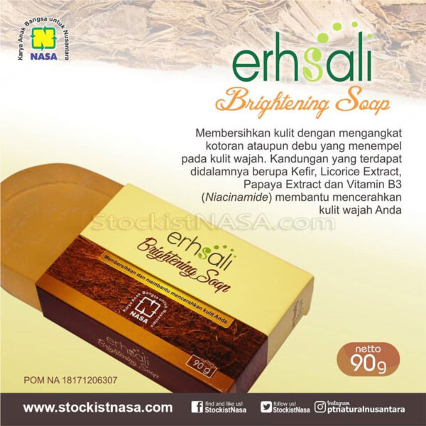 ERHSALI Brightening Soap - Gambar 2