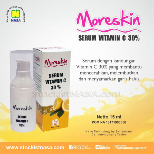 MORESKIN Serum Vitamin C 30 - Gambar 2
