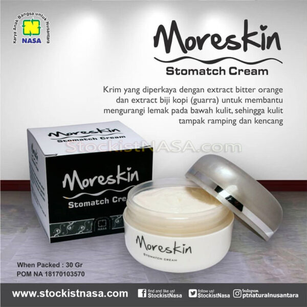 MORESKIN Stomatch Cream - Gambar 2