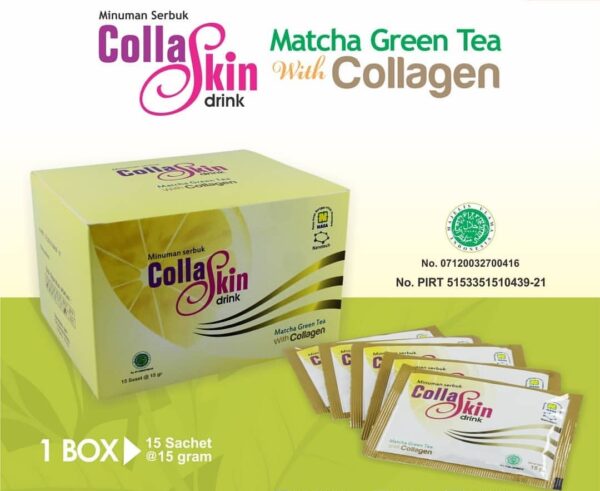 Collaskin Drink Matcha - Gambar 2