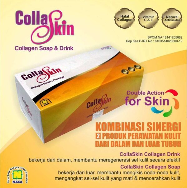 Collaskin T - Teh & Sabun Kolagen - Gambar 2