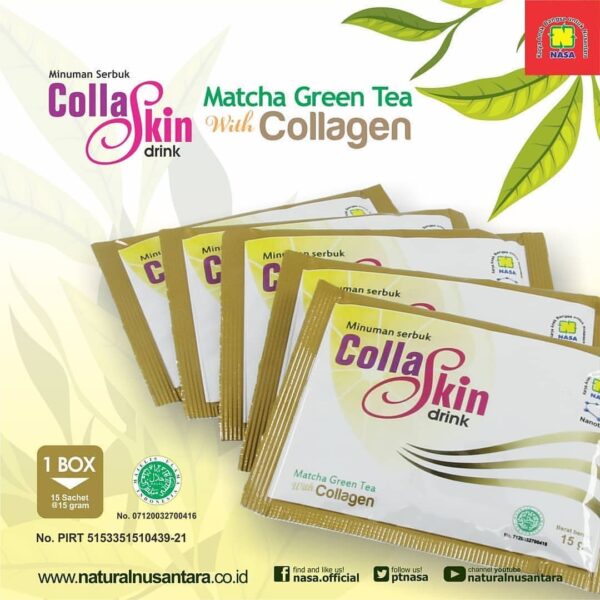 Collaskin Drink Matcha - Gambar 3