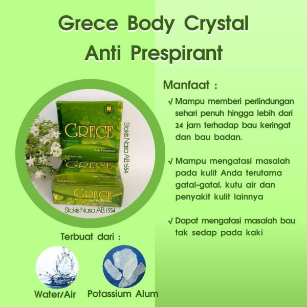 GRECE Body Perspirant - Gambar 4