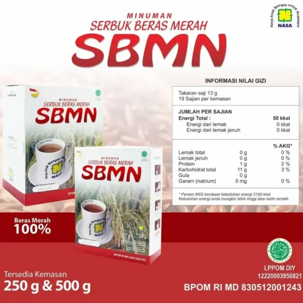Minuman Serbuk Beras Merah SBMN - Gambar 4