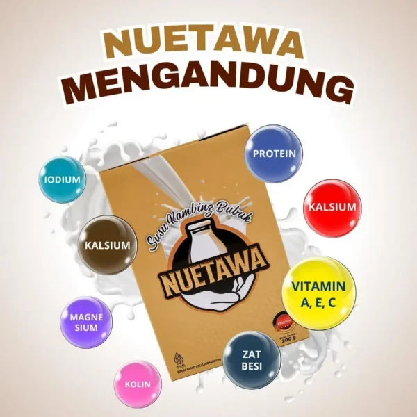 Nuetawa Susu Kambing Bubuk - Gambar 2