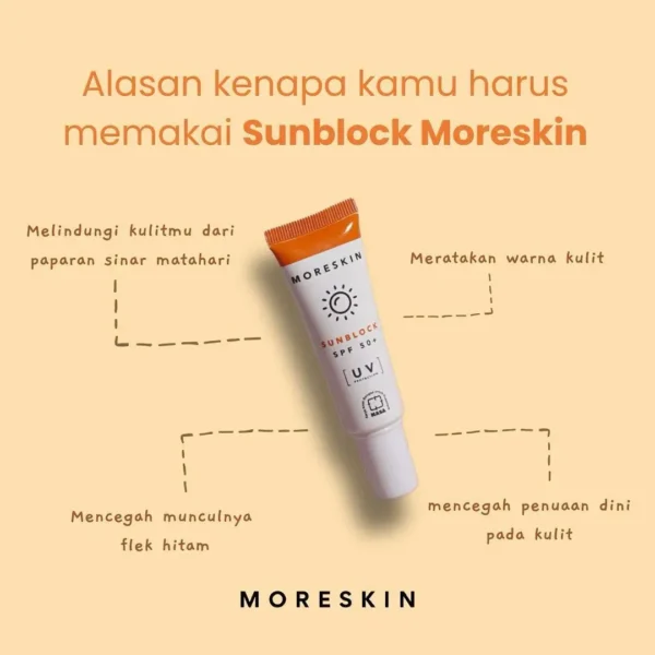 Moreskin Sunblock SPF 50+ - Gambar 2