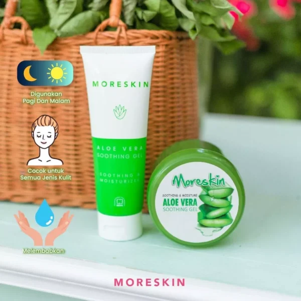 MORESKIN Aloe Vera Gel - Gambar 4
