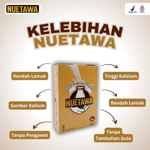 Nuetawa Susu Kambing Bubuk - Gambar 5