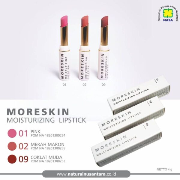 Moreskin Moisturizing Lipstick - Gambar 2