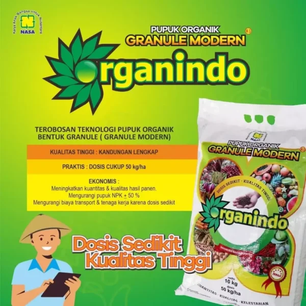 Pupuk Organik Granule Organindo - Gambar 2