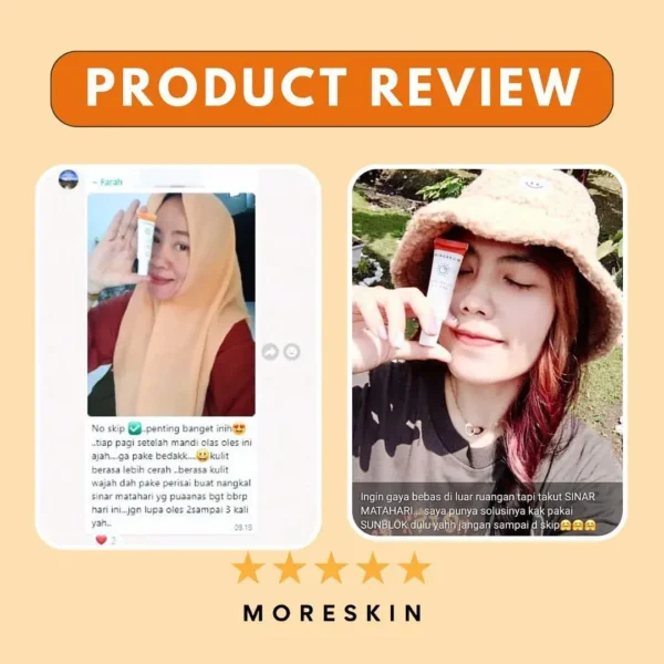 Moreskin Sunblock SPF 50+ - Gambar 5