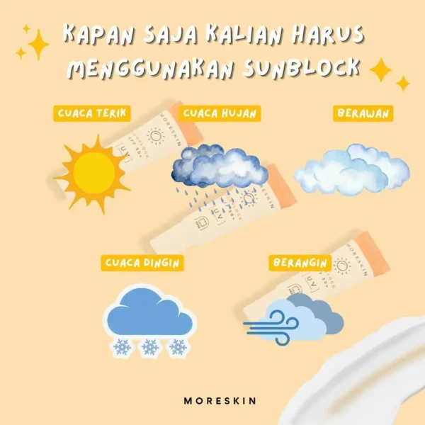 Moreskin Sunblock SPF 50+ - Gambar 3
