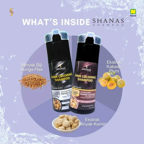 Kandungan Shanas Coloring Shampo