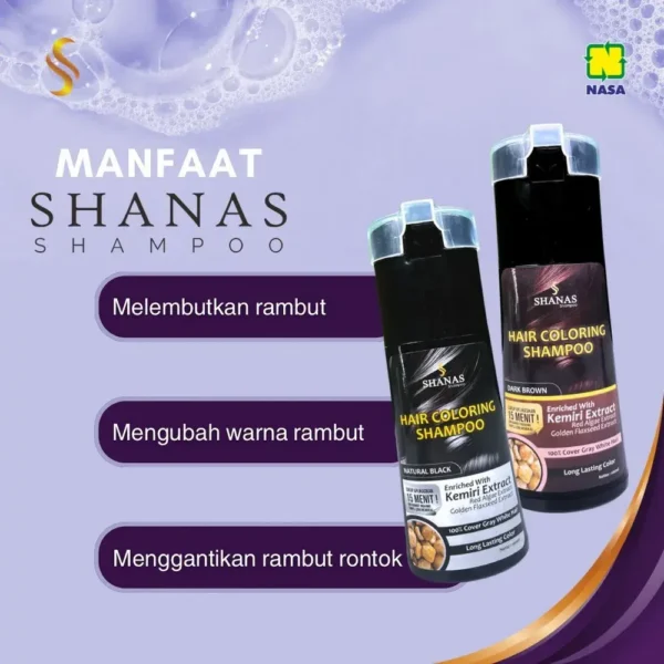 Manfaat Shanas Coloring Shampo