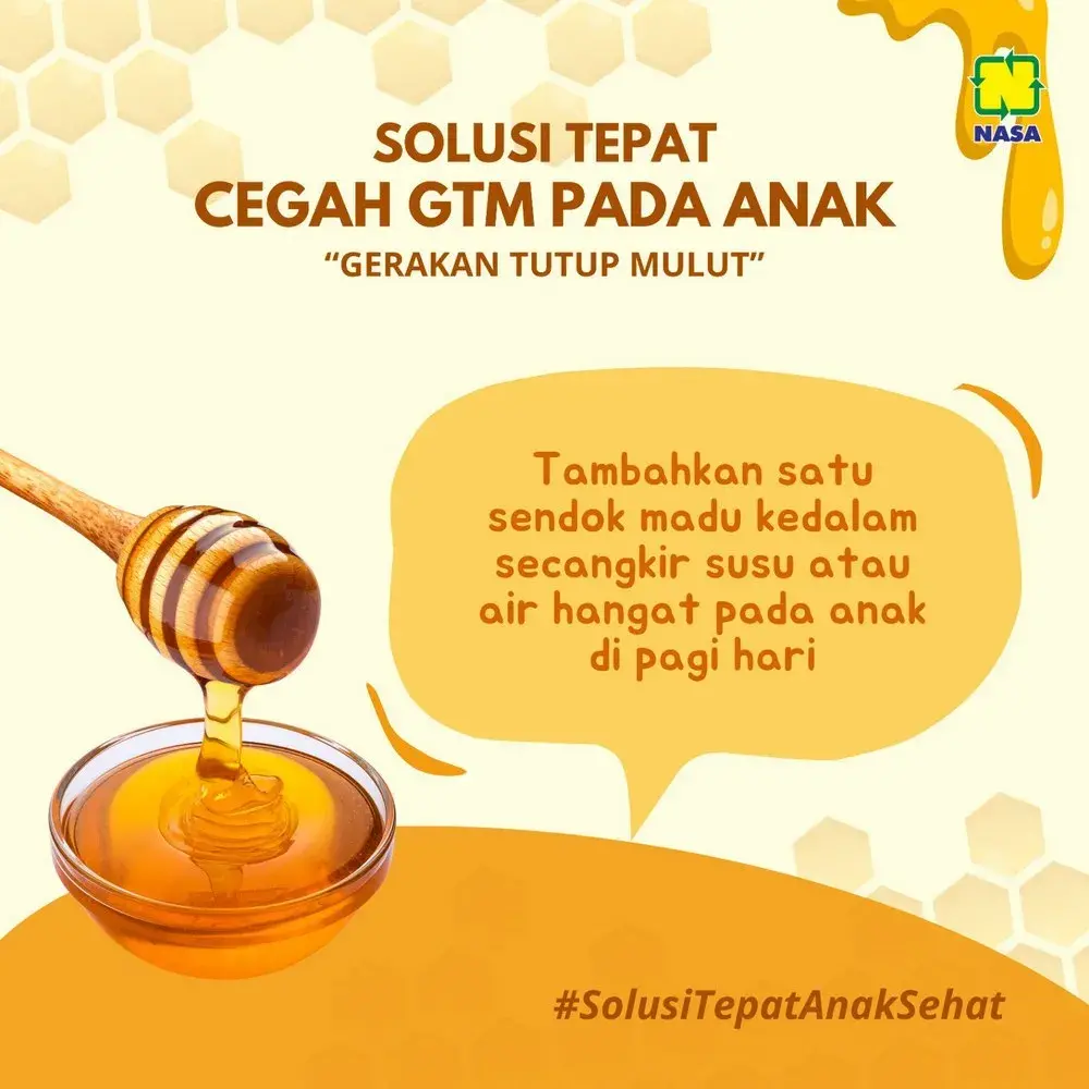 Cara Pakai Madu Kids Nasa