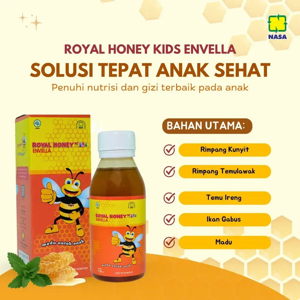 Kandungan Madu Kids Nasa